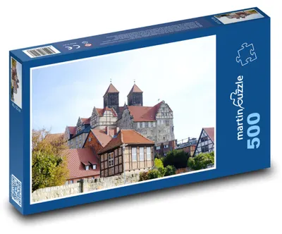 Obrázek produktu pro martinpuzzle - Puzzle 500 - Schlossberg - kostel