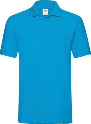 Immagine prodotto di Fruit of the Loom 63-218-0 | Polo Premium da uomo - Colore: Blu Azzurro - Taglia: XXL