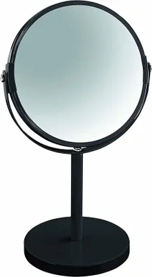 Produktbild von Stehspiegel, Badspiegel, 2-fach Vergrößerung, 17cm, schwarz