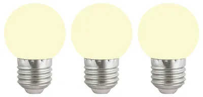 Produktbild von Vito Lighting E27 LED-Lampe P45 2W 120lm 2700K warmweiß 3 Stück