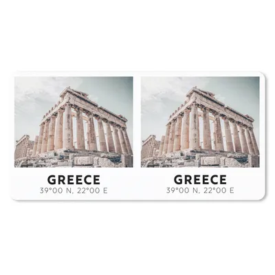 Produktbild von MuchoWow® Mauspad Mousepad Parthenon - Griechenland - Athen 60x30 cm - Mousepads - Maus Mat - Pad - Mausunterlage - Nachhaltig