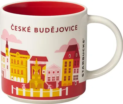 Obrázok produktu pre Ceské Budejovice City Hrnček na kávu You are here Starbucks Česká republika