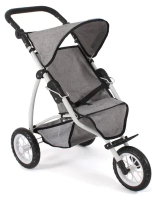 Produktbild von Bayer Chic 2000 Puppenwagen Leon | Jogging Buggy | Jeans Grau