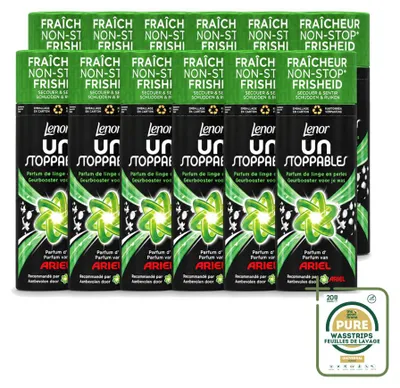 Produktbild von 12 x Lenor Unstoppables Ariel Duftbooster - 165 g - Vorratspackung - 12 Stücke