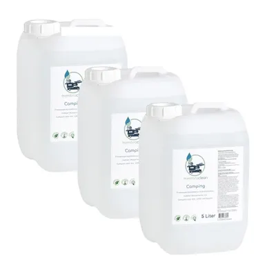 Afbeelding van 3x 5 liter membraclean drinkwaterbehandeling voor camping en camper