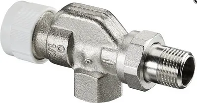 Produktbild von Oventrop (AV9) Thermostatventil stufenl. Voreinst. Vorlauf-Axial 1/2
