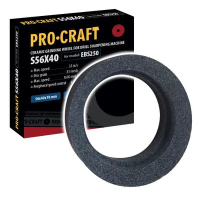 Immagine prodotto di Tarcza szlifierska do wiertarko-szlifierki Procraft S56X40 /EBS250