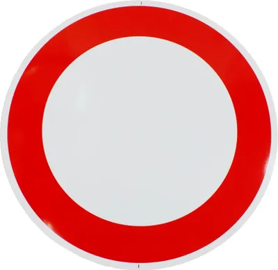 Produktbild von ORIGINAL VERKEHRSZEICHEN Nr. 250 VERBOT FÜR FAHRZEUGE ALLER ART 600 mmØ nach StVO und RAL-Gütebedingungen Straßenschild Verkehrszeichen Verkehrsschild Schild Zeichen Verkehr Verbote