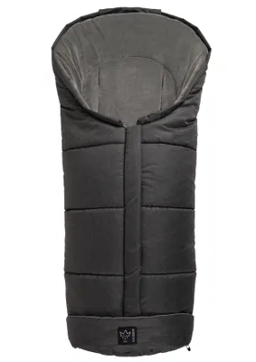 Produktbild von Kaiser Jooy Melange Thermo Microfleece Winterfußsack schwarz