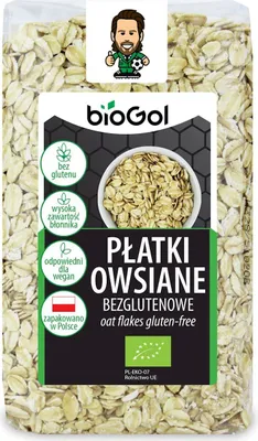 Produktbild von GLUTENFREIEHAFERFLOCKEN 300 g - BIOGOL