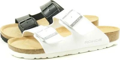 Produktbild von Rohde Alba 5631 Damen Pantoletten Clogs Weite G , Größe:43 EU, Farbe:Schwarz