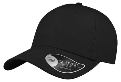 Produktbild von Atlantis Headwear - "Shot" Baseball-Mütze LT3977 (Einheitsgröße) (Schwarz)