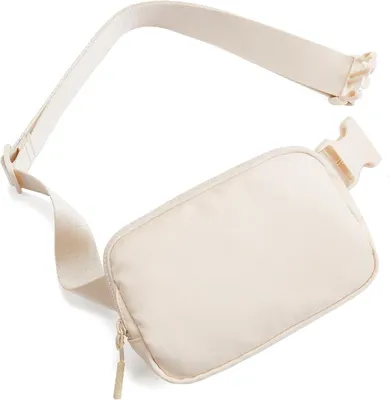 Produktbild von Telena Bauchtasche Damen Herren Sportmode Hüfttasche Beige