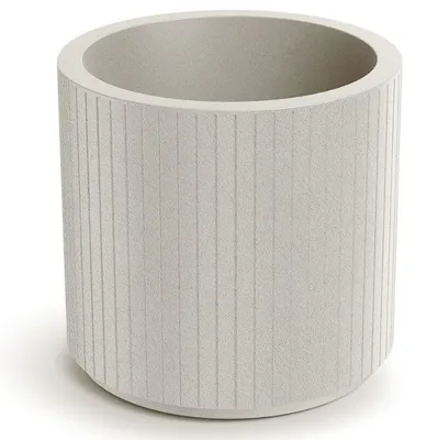 Image de Pot de fleurs CORO ROUND 48 cm - Couleur : sable