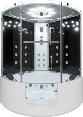Produktbild von Dampfdusche Whirlpool Dusche Duschkabine K60-SW-TH 140x140cm