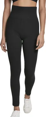 Obrázek produktu pro Dámské leginy Urban Classics Ladies High Waist Jersey Leggings black - 4XL