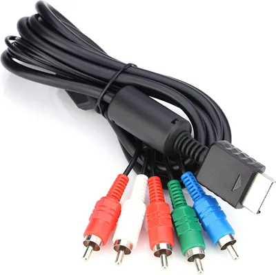 Image de Câble AV Multi Out to Component Video/Audio Cord For Sony Playstation PS2 PS3