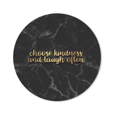 Produktbild von MuchoWow® Mauspad Mousepad Zitate - Sprichwörter - Gold - Marmor 20x20 cm - Mousepads - Maus Mat - Pad - Mausunterlage - Schreibtischmatte