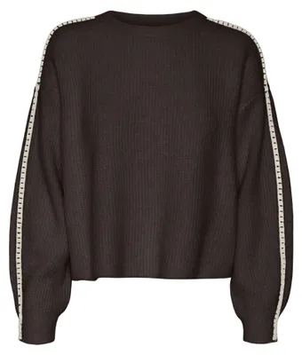 Productafbeelding van Vero Moda VMZORA, Trui, Volwassen, Dames, Bruin, Maat S, Regular pasvorm