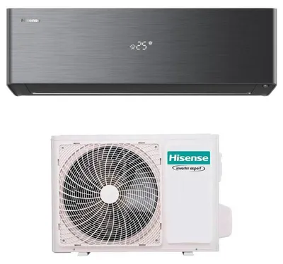Immagine prodotto di Condizionatore Hisense Energy Pro X Black 12000 Btu QH35XV4BG R-32 Wi-Fi Integrato