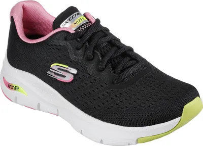 Produktbild von Skechers Arch Fit - Infinity Cool - Schwarz / Multi Textil Größe: 37 Normal