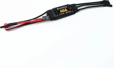 Produktbild von 40A Geschwindigkeitsregler bürstenlos ESC Drohne Hubschrauber FPV Teile Multicopter Langlebige Komponenten RC Toys Quadcopter Zubehör wie gezeigt