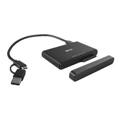 Produktbild von LINDY USB 3.2 Typ C - M.2 NVMe & SATA SSD Docking&Sata Stat.