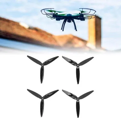 Immagine prodotto di Eliche FPV nere da 7-8 pollici in policarbonato