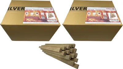 Produktbild von 800 SILVER FIDIBUSSE® Anzünder | Kaminanzünder | Ofenanzünder | Grillanzünder
