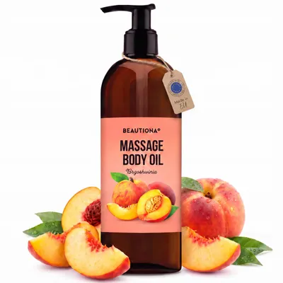 Obrázek produktu pro Beautiona hydratační masážní olej Broskev 500 ml