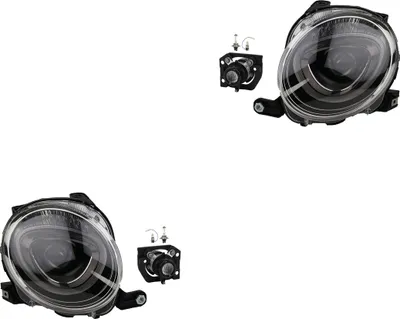 Immagine prodotto di Johns, set di fari adatto a Fiat 500 312 07/15- + fendinebbia + lampadina 52007418 0000052007418 0000052088871 0000052129441 52088871 52