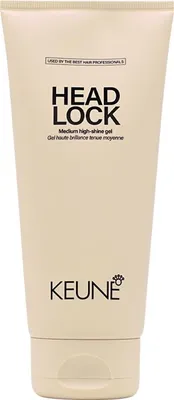 Productafbeelding van Keune Style Texture Head Lock Medium High-Shine Gel 200ml - Gel met medium hold en hoge glans