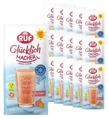 Produktbild von RUF Glücklichmacher Smooth to Drink Pfirsich Aprikose Set (15 Stück)