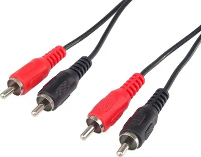 Produktbild von PremiumCord KJACKCMM2-15 Audio-Kabel 15 m 2 x RCA Schwarz