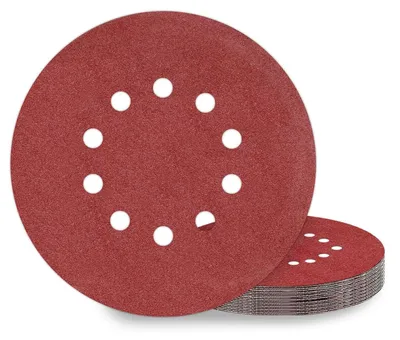 Produktbild von Schleifpapier Klett 225mm P120 10 Stück 10 Loch für Trockenbauschleifer