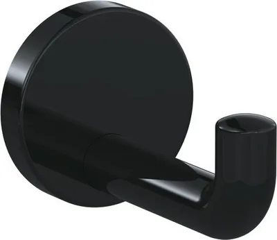 Image de Hewi crochet simple 477.90.030 90 polyamide diamètre 70mm noir profond - 477.90.030 90