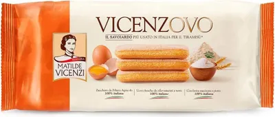 Produktbild von 6x Matilde Vicenzi Savoiardi Vicenzovo Kekse für kuchen tiramisù Löffelbiskuits 300g
