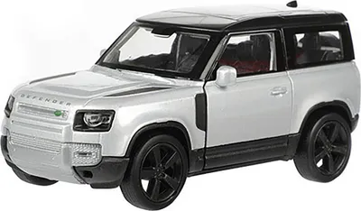 Image de LAND ROVER 2020 Defender Modèle réduit de voiture tout-terrain en métal Voiture jouet Enfants Cadeau 12 (argent-métal)