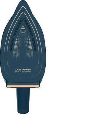 Zdjęcie produktu dla Tefal Duo Power JF4032E0, Żelazko suche i parowe, Stopa ze stali nierdzewnej, 100 g/min, Niebieski, 25 g/min, 300 l