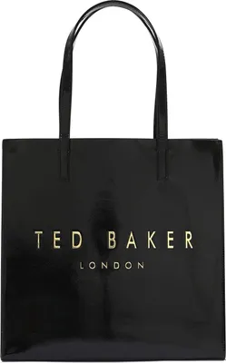 Produktbild von Ted Baker Shopper Crinkon Crinkle Icon Bag Black schwarz