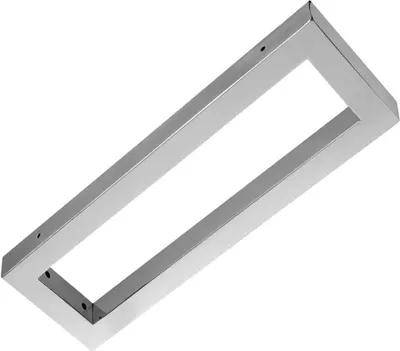 Produktbild von Wandstütze Regalträger Wandkonsole Edelstahl Chrome Wandregal Konsolenträger Tisch Konsole WK 45 in 450x150x30 mm