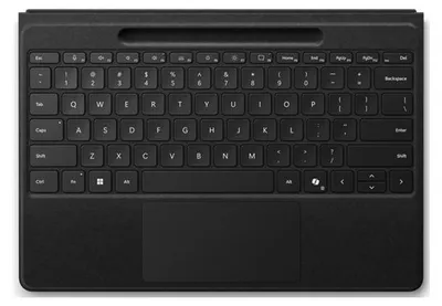Produktbild von Microsoft Surface Pro Type Cover Flex AT/DE Black