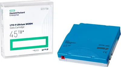 Image de HPE LTO-9 Ultrium  18TB / 45TB WORM NO LABEL