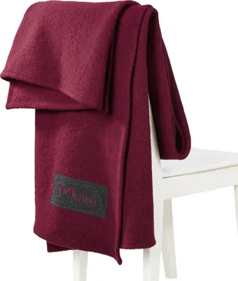 Produktbild von Mufflon W300 Mu-Plaid II berry 220 x 140 cm