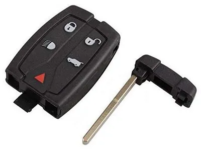 Schlüsselgehäuse für Land Rover Freelander 2, 5 Tasten, schwarz