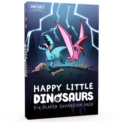 Produktbild von Asmodee Happy Little Dinosaurs : 5-6 Player Expansion, Brettspiel, 8 Jahr(e), 30 min
