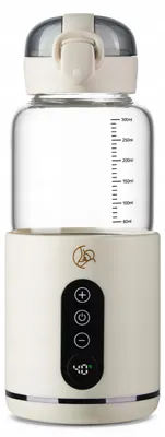 Obrázok produktu pre Prenosný ohrievač detských fliaš, vody a mlieka – biely, MY BABY BOTTLE