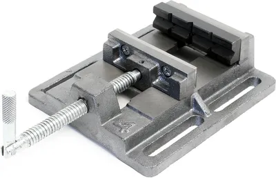 Image de Étau de machine Mâchoire 100mm Atelier Perceuse Machine forage Établi Meulage Outil professionnel