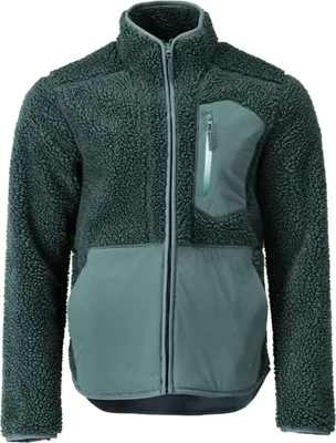 A studio shot of a fleece jacket.