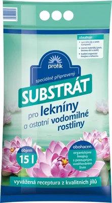 Obrázek produktu pro Nohel Garden Substrát FORESTINA PROFÍK pro lekníny+vodomilné rostliny 15l